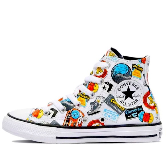 Converse Other - Converse Kids Chuck Taylor All Star Hi Top Jump Ball Sneaker | Size 11 | White |